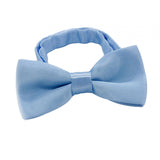 Maxbell Kids Bow Tie Versatile Soft Tux Bowties for Birthdays Stage Performance Prom Light Blue