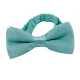 Maxbell Kids Bow Tie Versatile Soft Tux Bowties for Birthdays Stage Performance Prom Blue Green