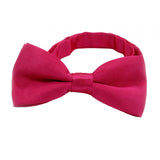 Maxbell Kids Bow Tie Versatile Soft Tux Bowties for Birthdays Stage Performance Prom Red