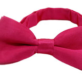 Maxbell Kids Bow Tie Versatile Soft Tux Bowties for Birthdays Stage Performance Prom Red
