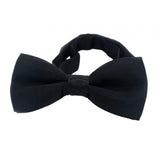 Maxbell Kids Bow Tie Versatile Soft Tux Bowties for Birthdays Stage Performance Prom Black