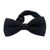 Maxbell Kids Bow Tie Versatile Soft Tux Bowties for Birthdays Stage Performance Prom Black