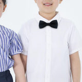 Maxbell Kids Bow Tie Versatile Soft Tux Bowties for Birthdays Stage Performance Prom Black