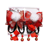 Maxbell New Year Hair Clips Chinoiserie Hair Barrettes for Birthday Holiday New Year Style B