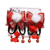 Maxbell New Year Hair Clips Chinoiserie Hair Barrettes for Birthday Holiday New Year Style B