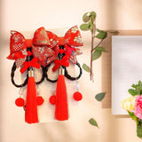Maxbell New Year Hair Clips Chinoiserie Hair Barrettes for Birthday Holiday New Year Style C
