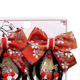 Maxbell New Year Hair Clips Chinoiserie Hair Barrettes for Birthday Holiday New Year Style D