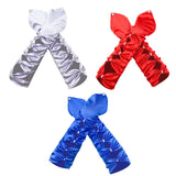 Maxbell Long Opera Party Gloves Women Lady for Masquerade Dinner Dress Evening Party Blue