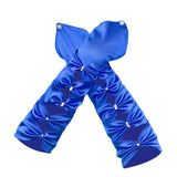 Maxbell Long Opera Party Gloves Women Lady for Masquerade Dinner Dress Evening Party Blue