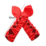 Maxbell Long Opera Party Gloves Women Lady for Masquerade Dinner Dress Evening Party Red