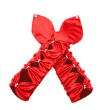 Maxbell Long Opera Party Gloves Women Lady for Masquerade Dinner Dress Evening Party Red