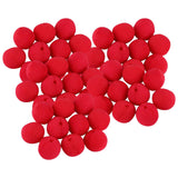 Maxbell 5x50x Red Clown Noses Bulk Costume Accessory for Performance Birthday Festival