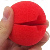 Maxbell 6x50x Red Clown Noses Bulk Costume Accessory for Performance Birthday Festival