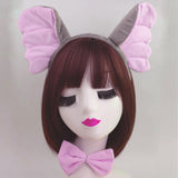 Maxbell 2xElephant Costume Set Easter Ears and Tail for Carnivals Holidays Stage Shows