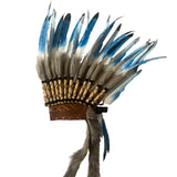 Maxbell 2xChief Indian Hat Feather Headdress for Fancy Dress Cosplay Stage Performance