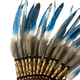 Maxbell 2xChief Indian Hat Feather Headdress for Fancy Dress Cosplay Stage Performance