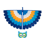 Maxbell Kids Animal Birds Wings Cloak Set Fun for Pretend Play Party Gift Masquerade Style A