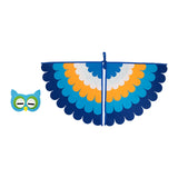 Maxbell Kids Animal Birds Wings Cloak Set Fun for Pretend Play Party Gift Masquerade Style A