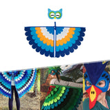 Maxbell Kids Animal Birds Wings Cloak Set Fun for Pretend Play Party Gift Masquerade Style A
