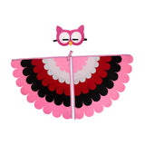 Maxbell Kids Animal Birds Wings Cloak Set Fun for Pretend Play Party Gift Masquerade Style B