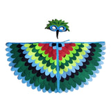 Maxbell Kids Animal Birds Wings Cloak Set Fun for Pretend Play Party Gift Masquerade Style C