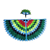 Maxbell Kids Animal Birds Wings Cloak Set Fun for Pretend Play Party Gift Masquerade Style C