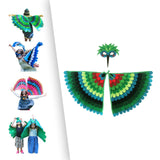Maxbell Kids Animal Birds Wings Cloak Set Fun for Pretend Play Party Gift Masquerade Style C