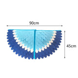 Maxbell Kids Animal Birds Wings Cloak Set Fun for Pretend Play Party Gift Masquerade Style D