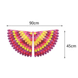 Maxbell Kids Animal Birds Wings Cloak Set Fun for Pretend Play Party Gift Masquerade Style E