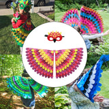 Maxbell Kids Animal Birds Wings Cloak Set Fun for Pretend Play Party Gift Masquerade Style E