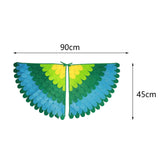 Maxbell Kids Animal Birds Wings Cloak Set Fun for Pretend Play Party Gift Masquerade Style F