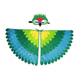 Maxbell Kids Animal Birds Wings Cloak Set Fun for Pretend Play Party Gift Masquerade Style F