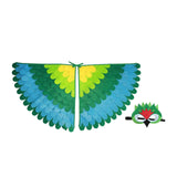 Maxbell Kids Animal Birds Wings Cloak Set Fun for Pretend Play Party Gift Masquerade Style F