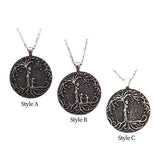 Maxbell Women Necklace Elegant Fashion Pendant Necklace for Birthday Festival Father style A