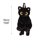 Maxbell 3xCute Plush Animal Cat Backpack Fashion Schoolbag for Adults Teens College