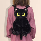 Maxbell 3xCute Plush Animal Cat Backpack Fashion Schoolbag for Adults Teens College