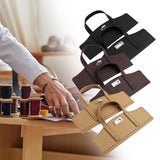 Maxbell 2xCrochet Bag Handles with Twist Lock Bag Accessories with Holes Purse Handles Black