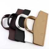 Maxbell Crochet Bag Handles with Twist Lock Bag Accessories with Holes Purse Handles Black