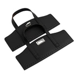 Maxbell 3xCrochet Bag Handles with Twist Lock Bag Accessories with Holes Purse Handles Black