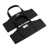 Maxbell Crochet Bag Handles with Twist Lock Bag Accessories with Holes Purse Handles Black