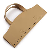 Maxbell Crochet Bag Handles with Twist Lock Bag Accessories with Holes Purse Handles Khaki