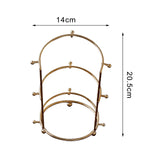 Maxbell Wedding Tiara Support Stand Bridal Headband Display Rack for Home Exhibition 14cmx20.5cm