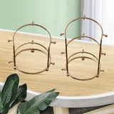 Maxbell Wedding Tiara Support Stand Bridal Headband Display Rack for Home Exhibition 14cmx20.5cm