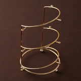 Maxbell Wedding Tiara Support Stand Bridal Headband Display Rack for Home Exhibition 14cmx20.5cm