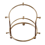 Maxbell Wedding Tiara Support Stand Bridal Headband Display Rack for Home Exhibition 14cmx12.5cm