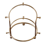 Maxbell 5xWedding Tiara Support Stand Bridal Headband Display Rack for Home Exhibition 14cmx12.5cm