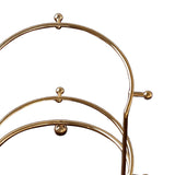 Maxbell 3xWedding Tiara Support Stand Bridal Headband Display Rack for Home Exhibition 14cmx12.5cm
