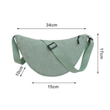 Maxbell Crossbody Bag Handbag Trendy Women Shoulder Bag for Outdoor Biking Traveling green