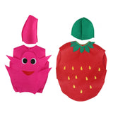 Maxbell Funny Fruit Costume Dress up for Stage Performance Festivals Halloween Props Pitaya