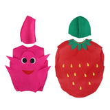 Maxbell Funny Fruit Costume Dress up for Stage Performance Festivals Halloween Props Pitaya